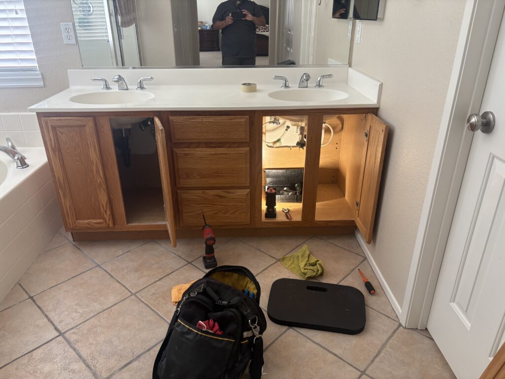 Vanity Installation and Plumbing Services in Temecula — fixture installation