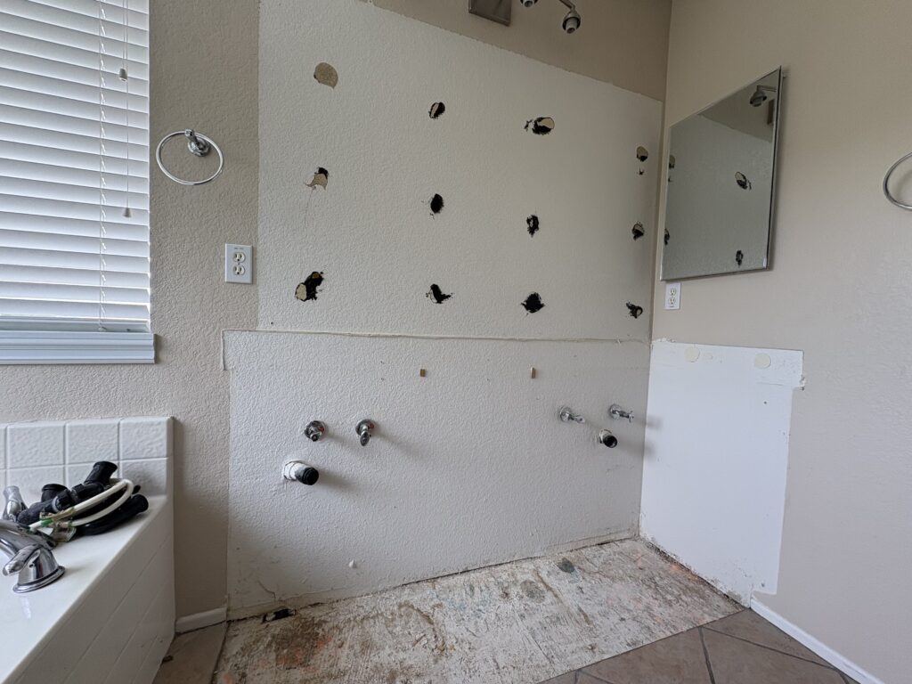 Vanity Installation and Plumbing Services in Temecula — mirror installation