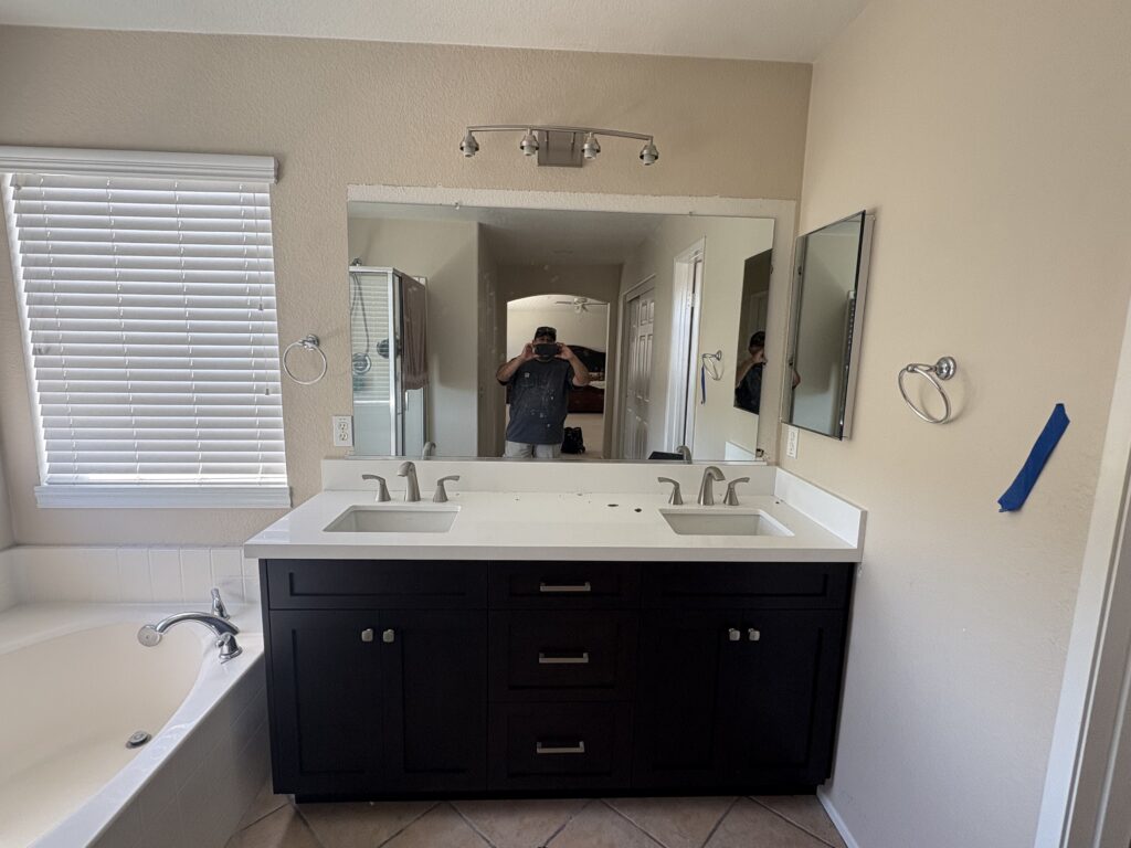 Vanity Installation and Plumbing Services in Temecula — riverside county