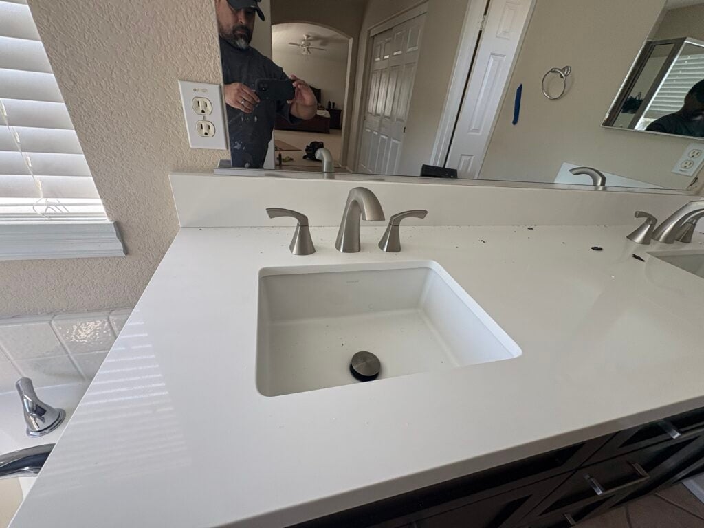 Vanity Installation and Plumbing Services in Temecula — temecula